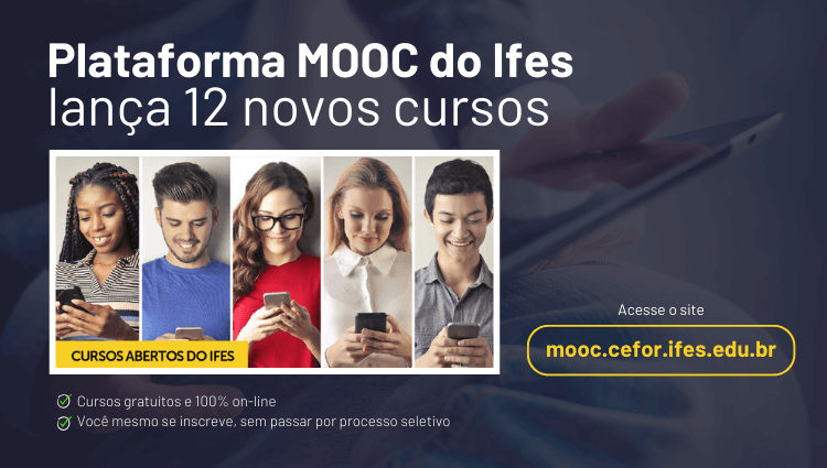 Ifes Lança 12 Novos Cursos MOOC Gratuitos