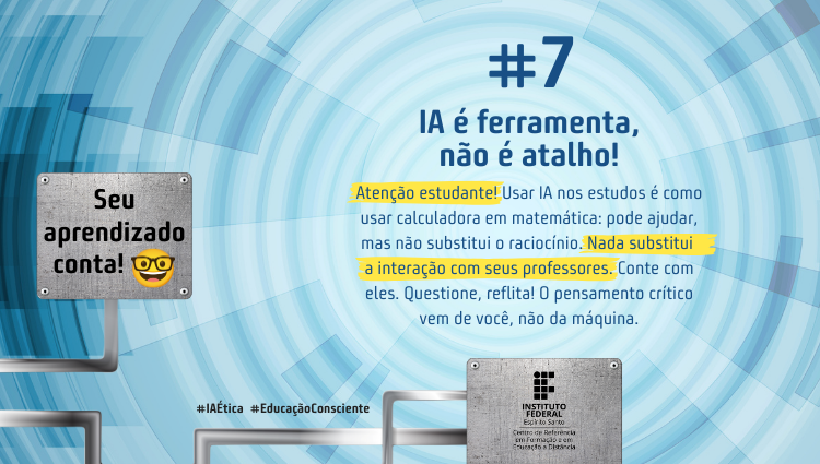 Orientação aos Estudantes sobre o uso de Inteligência Artificial (IA) (cont.)