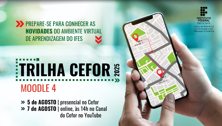 Trilha Cefor 2025 acontecerá em agosto