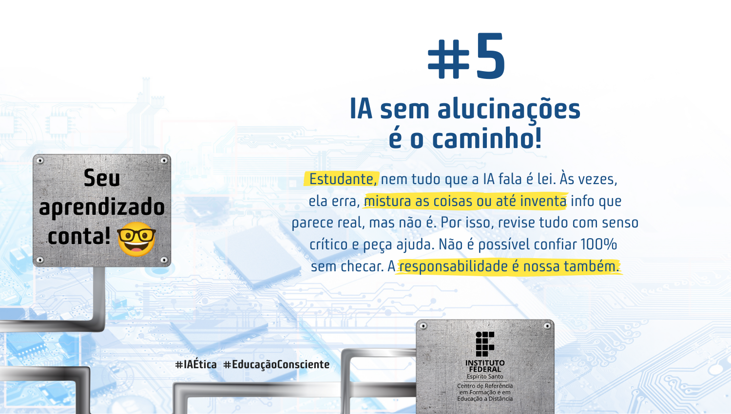 Orientação aos Estudantes sobre o uso de Inteligência Artificial (IA) (cont.)